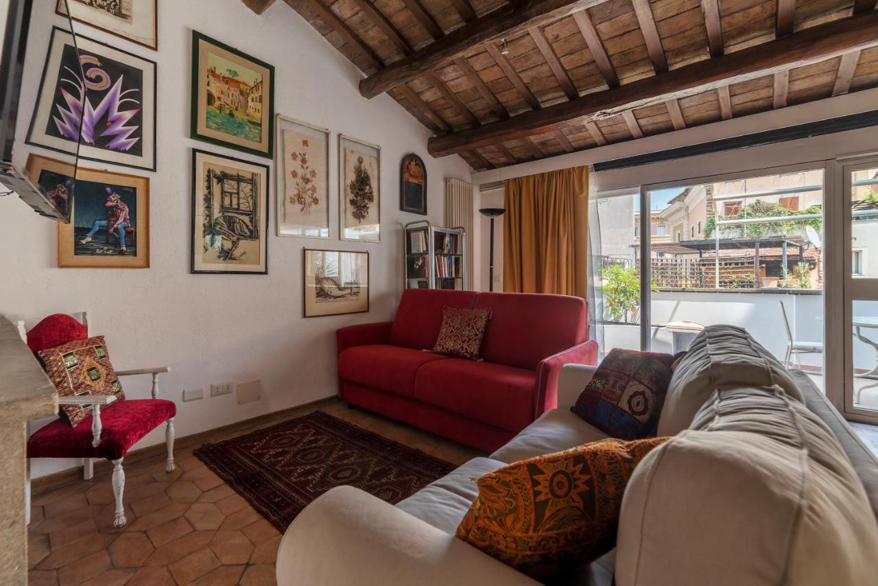 Banchi Vecchi Apartment with Terrace Rom Exterior foto
