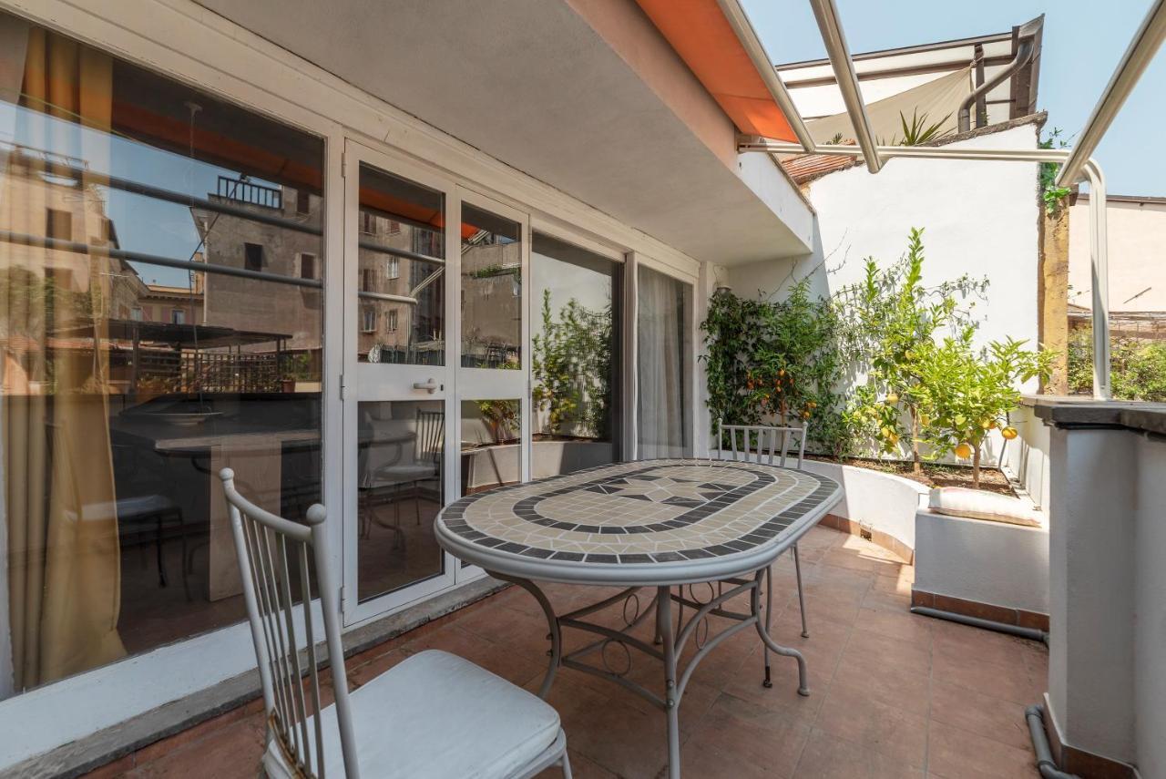 Banchi Vecchi Apartment with Terrace Rom Exterior foto