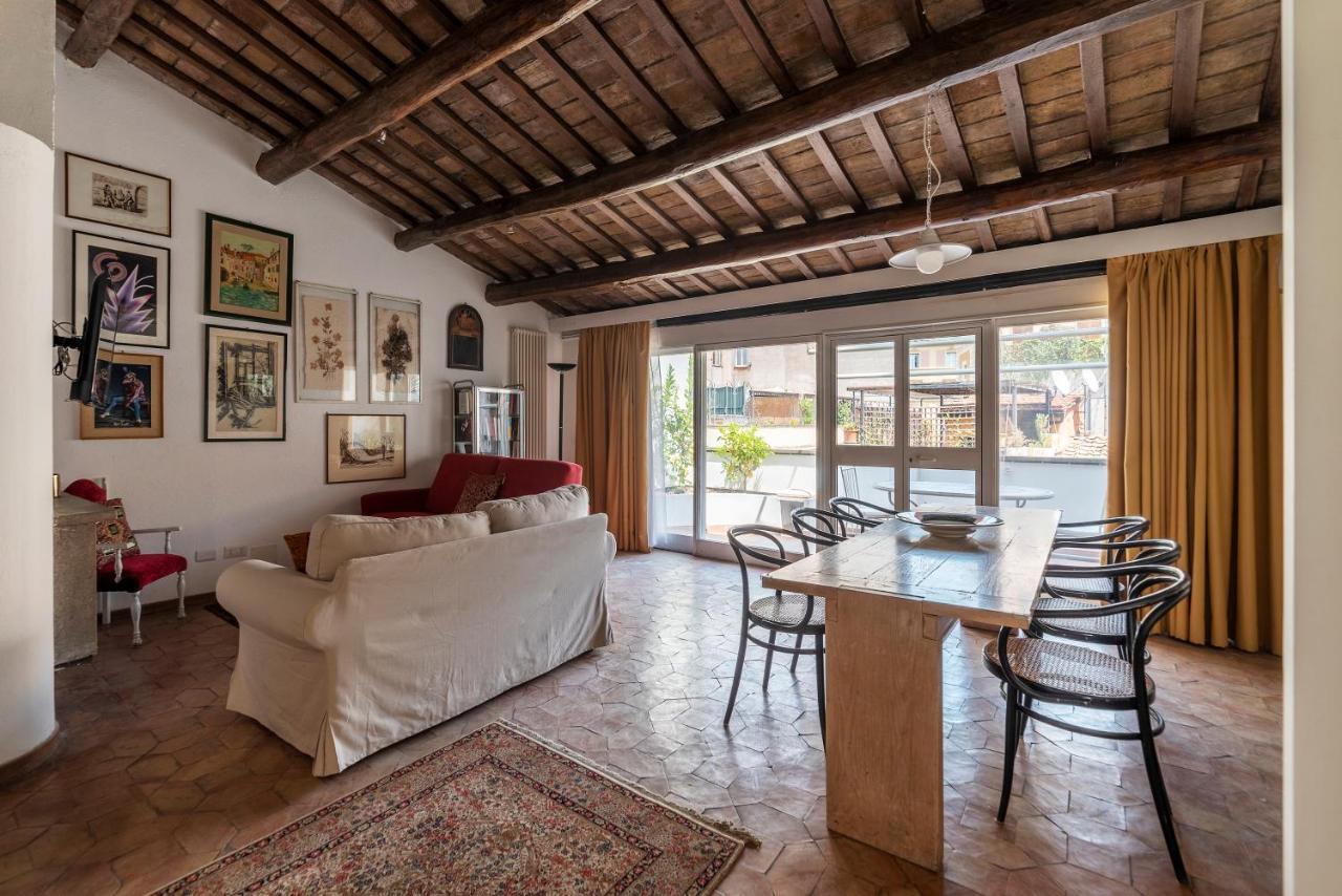 Banchi Vecchi Apartment with Terrace Rom Exterior foto
