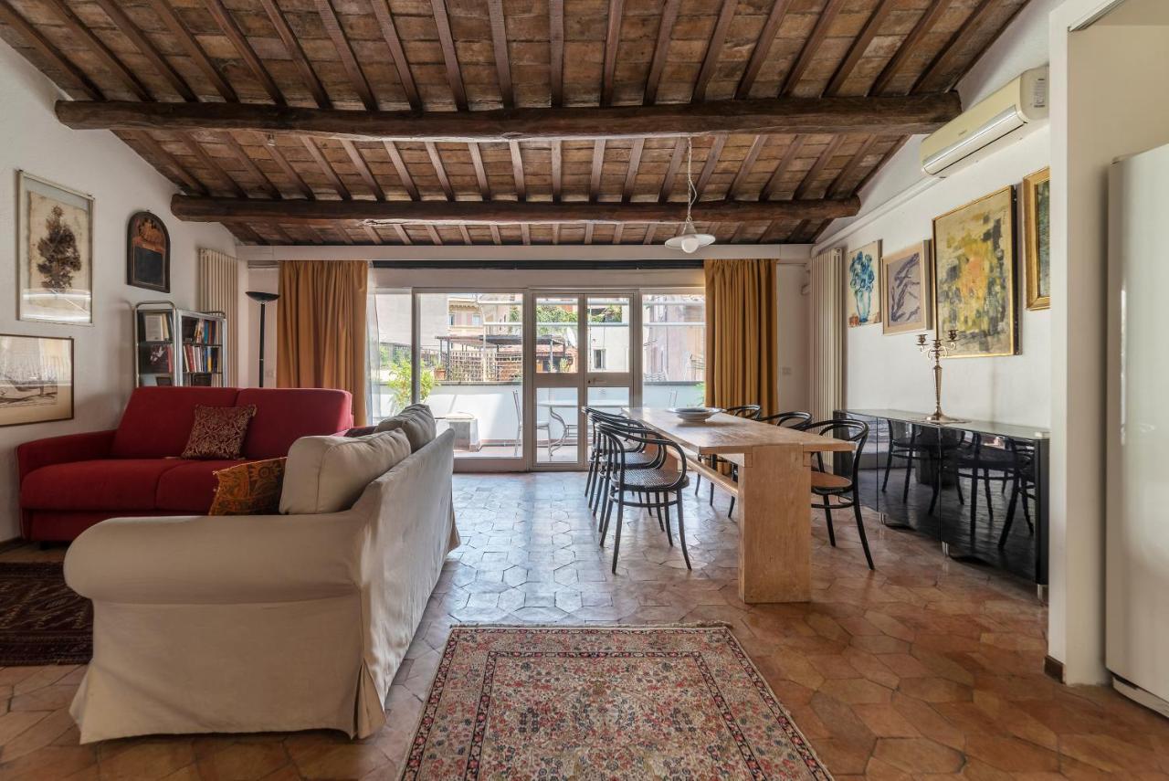 Banchi Vecchi Apartment with Terrace Rom Exterior foto
